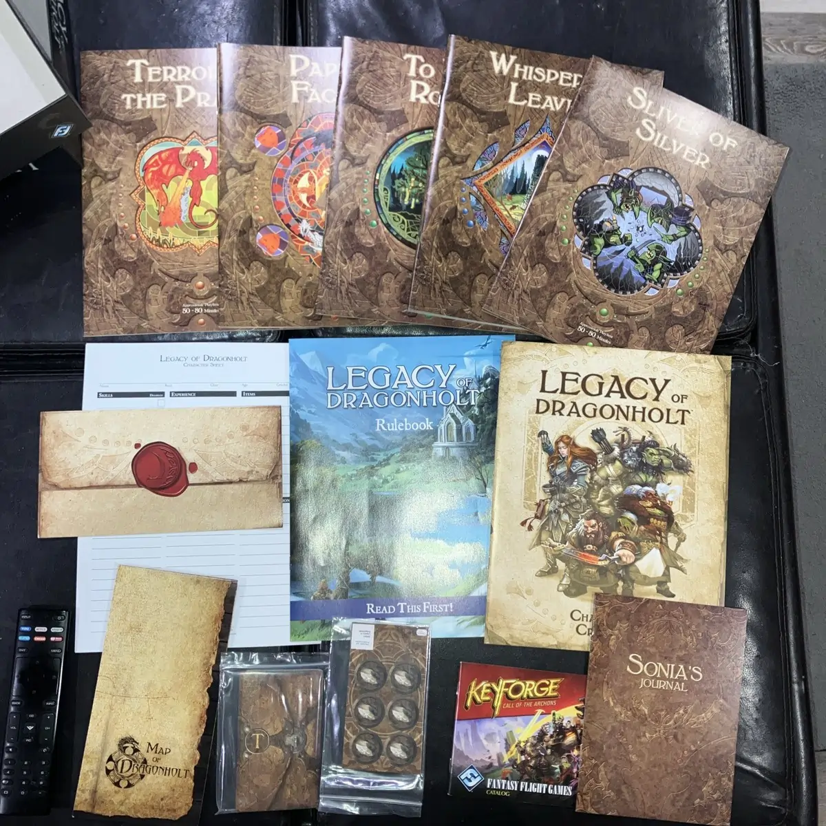 Legacy of Dragonholt: Um Board Game com Cara de RPG
